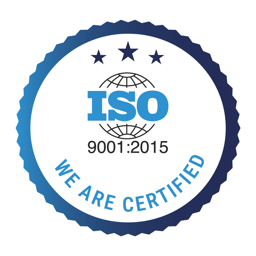 ISO 9001:2015 Certified