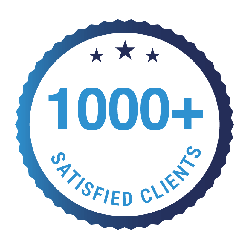 1000+ Satisfied Clients
