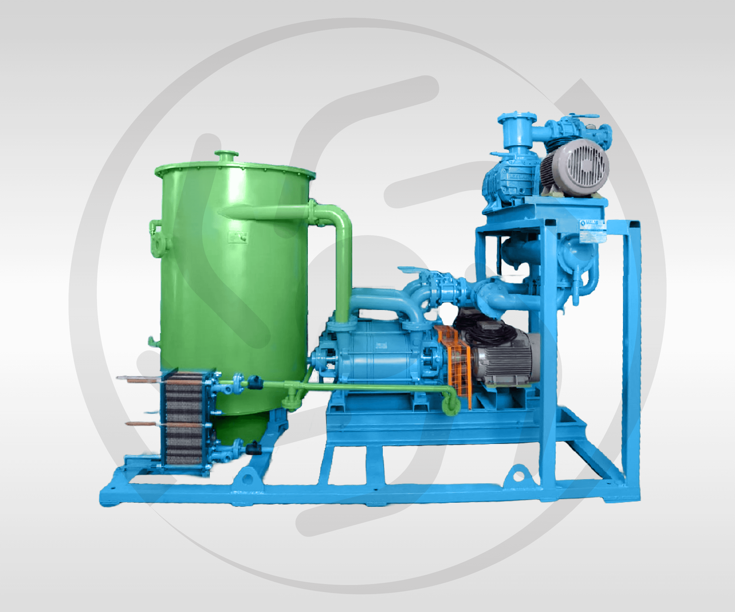Mechanical Vacuum Booster System